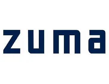 A logo of the company zuma